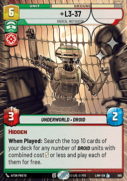 L3-37, Radical Instigator (V.2)