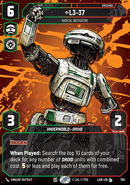 L3-37, Radical Instigator (V.3)