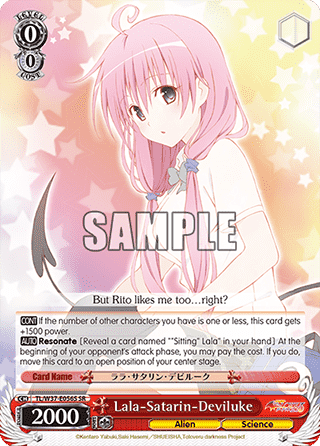 Lala-Satarin-Deviluke (V.2 - Super Rare)