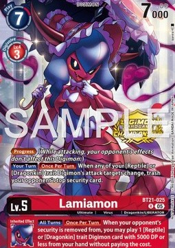 Lamiamon (BT21-025)