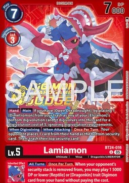 Lamiamon (BT24-016)