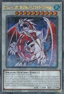 Lancea, Ancestral Dragon of the Ice Mountain (V.2 - Quarter Century Secret Rare)