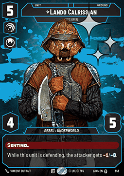 Lando Calrissian, Eyes Open (V.4)