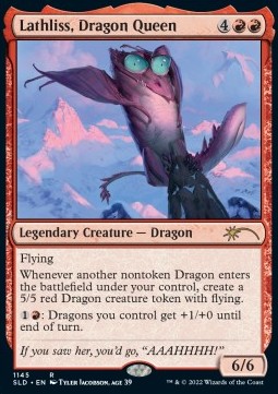 Lathliss, Dragon Queen (V.1)
