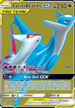 Latias & Latios GX  (TEU 169)