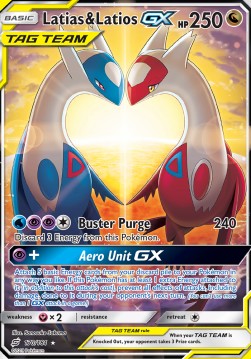 Latias & Latios GX  (TEU 170)