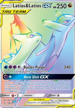 Latias & Latios GX  (TEU 190)