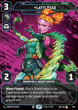 Latts Razzi, Deadly Whipmaster (V.3)