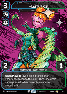 Latts Razzi, Deadly Whipmaster (V.4)