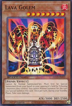 Lava Golem (V.2 - Secret Rare)