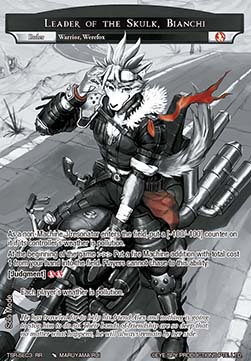 Leader of the Skulk, Bianchi // Bianchi, Biker Gang Maniac (V.2 - Secret Rare)