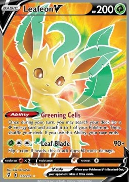 Leafeon V  (EVS 166)