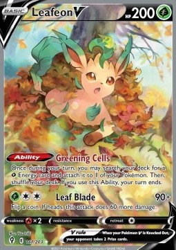 Leafeon V  (EVS 167)