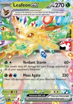 Leafeon ex  (PPS7 PRE 006)
