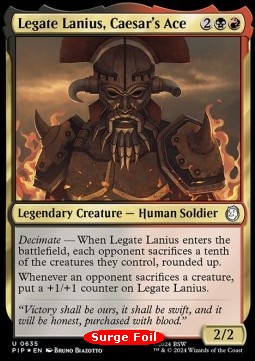 Legate Lanius, Caesar's Ace