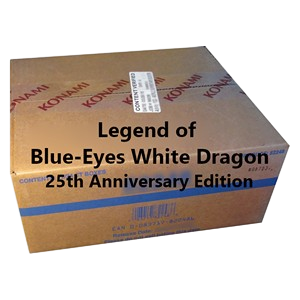 Legend of Blue-Eyes White Dragon 25th Anniversary Edition Case (12 Booster Boxes)