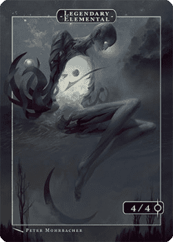 Legendary Elemental Token (Green 4/4)