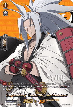 Legendary Samurai, Amidamaru [D Format] (V.2 - Feature Rare)