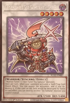 Legendary Six Samurai - Shi En (V.2 - Starlight Rare)