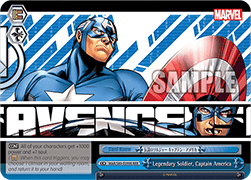 Legendary Soldier, Captain America (V.2 - Triple Rare)