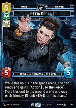 Leia Organa, Extraordinary