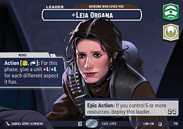 Leia Organa, Someone Who Loves You (V.2)