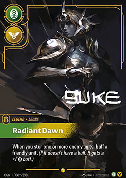 Leona, Radiant Dawn (V.3 - Signed Showcase)