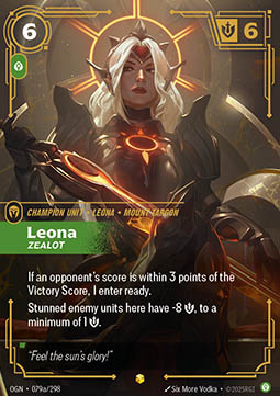 Leona, Zealot (V.2 - Showcase)