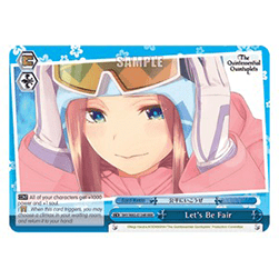 Let's Be Fair (V.2 - Triple Rare)