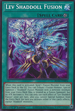 Lev Shaddoll Fusion (V.1 - Secret Rare)