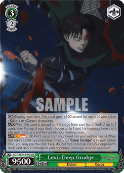 Levi: Deep Grudge (V.2 - Super Rare)