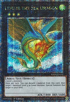 Leviair the Sea Dragon (V.2 - Quarter Century Secret Rare)