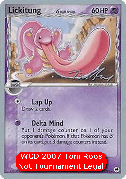 Lickitung δ Delta Species  (WCD07 DF 19)