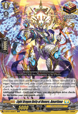 Light Dragon Deity of Honors, Amartinoa [D Format] (V.1 - Over RR)