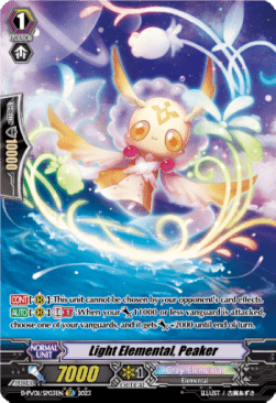 Light Elemental, Peaker [P-Format] (V.2 - Special Parallel)