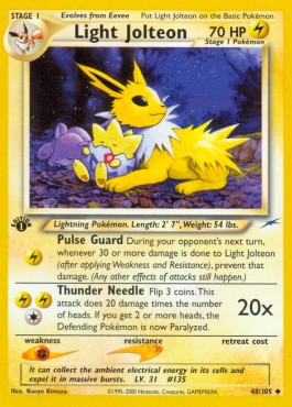 Light Jolteon  (NDE 48)