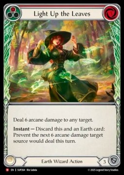 Light Up the Leaves (Rainbow Foil)