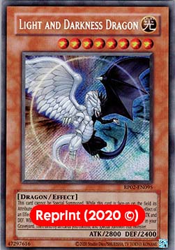Light and Darkness Dragon (V.2 - Secret Rare)