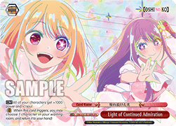Light of Continued Admiration (V.2 - Triple Rare)