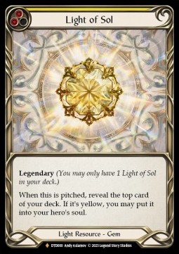 Light of Sol (Rainbow Foil)