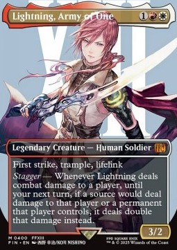 Lightning, Army of One (V.2)