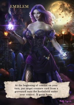 Liliana, Waker of the Dead Emblem (V.1)