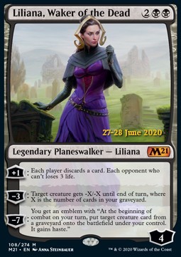 Liliana, Waker of the Dead (V.2)