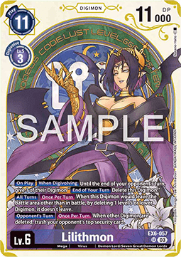 Lilithmon (EX6-057)