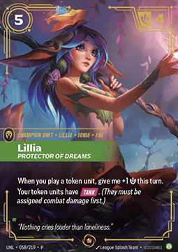 Lillia, Protector of Dreams (V.1 - Epic)
