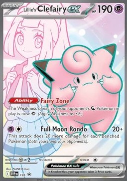 Lillie's Clefairy ex  (SVP 195)