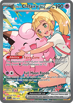 Lillie's Clefairy ex  (ASC 280)