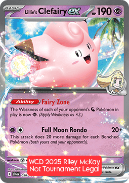 Lillie's Clefairy ex  (WCD25 056)