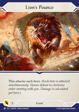 Lion's Pounce (Regular)