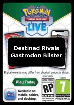 Live Code Card (Gastrodon Blister) (xDRI)